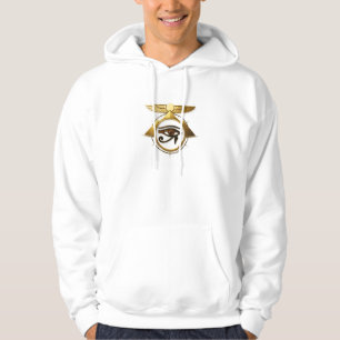Veste À Capuche NeoAnkh 3D Œil d'Horus & Disque solaire ailé