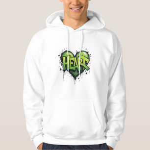 Veste À Capuche Neon Heartbeat