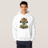 Veste À Capuche Neos Zodiac Kawaii Taureau (Devant entier)