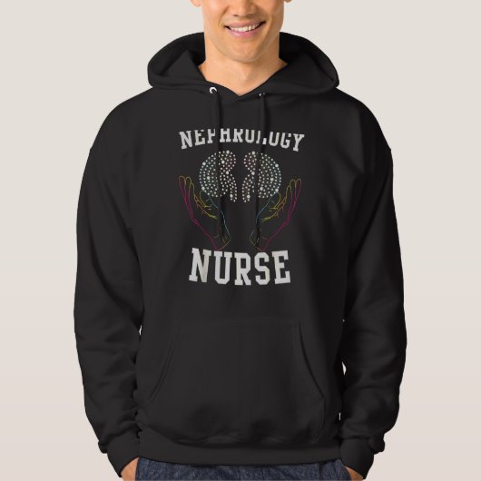 Veste À Capuche Nephrologie Infirmière Dialyse Médicale Infirmière (Devant)