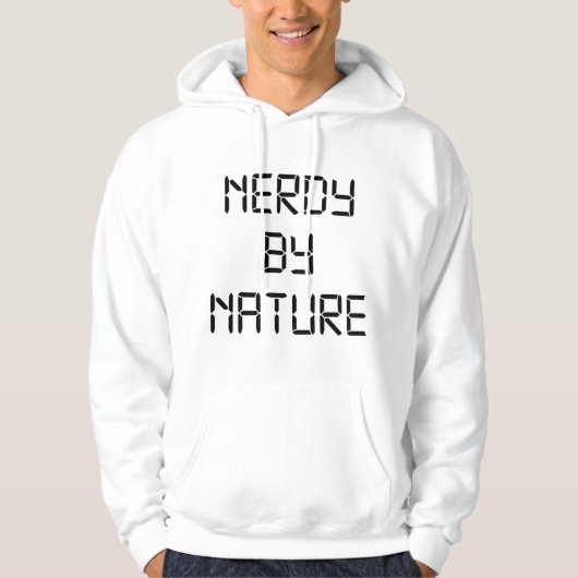 Veste À Capuche Nerdy par nature (Devant)
