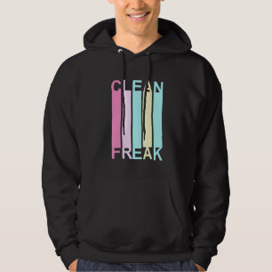 Veste À Capuche Nettoyer Freak Nettoyant Lady Ocd Retro