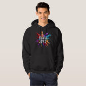 Veste À Capuche NEUROSPICY neurodiversity autism adhd dyslexia (Devant entier)