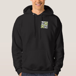 Veste À Capuche NGGN ferment la fermeture éclair le gris de