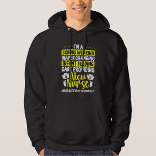 Veste À Capuche Nicu Infirmière Infirmière Infirmière Infirmière n