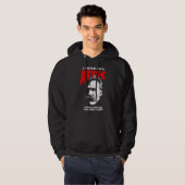 Veste À Capuche Nietzsche - J'Ai Regardé Dans L'Abîme Et J'Ai Comp (Devant entier)