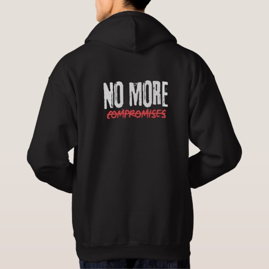 Veste À Capuche no more compromises (Dos)