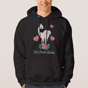 Veste À Capuche No Prob Llama, maman Llama Maman, pas Drama Llama,