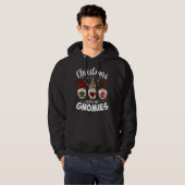 Veste À Capuche Noël Avec Mon Gnomie Leopard Enseignant Gnome Buf (Devant entier)