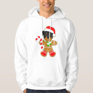 Veste À Capuche noël de rottweiler