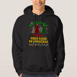 Veste À Capuche Noël Drôle Le Plus Probable À Jouer Jeu Vidéo Sur