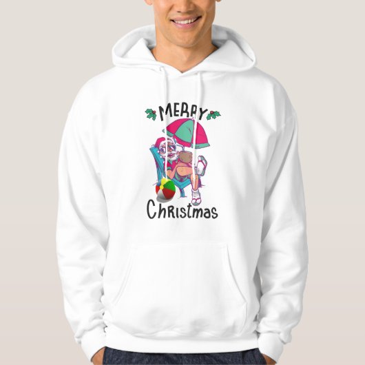 Veste À Capuche Noël en juillet (Devant)