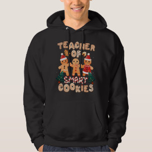 Veste À Capuche Noël Enseignant Cute Gingerbread Cookies Drôle H