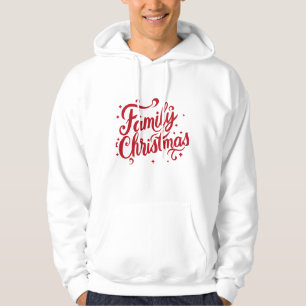Veste À Capuche Noël familial'