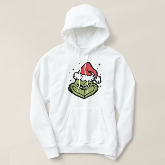 Veste À Capuche noël grinch mt (Design devant)