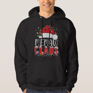 Veste À Capuche Noël Memaw Claus Funny Pajama Famille Correspondan