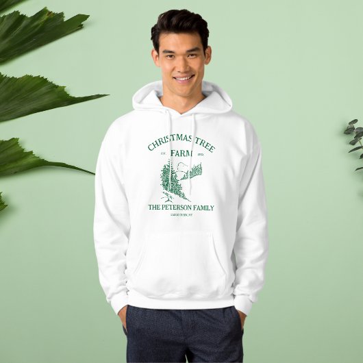 Veste À Capuche Noël Minimaliste Fête 