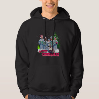 Veste À Capuche Noël Paix Noël, Priez Pour Noël T-Sh