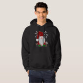 Veste À Capuche Noël père Noël Gnome (Devant entier)
