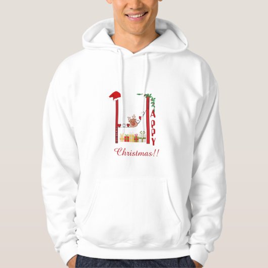 Veste À Capuche Noël série 08 (Devant)