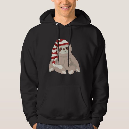 Veste À Capuche Noël Sloth 5 (Devant)