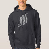 Veste À Capuche Noeud serpent [blanc] (Devant)