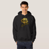 Veste À Capuche Noir et digne (Devant entier)