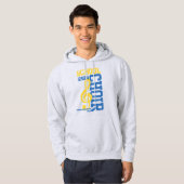 Veste À Capuche Nom correspondant Année Chorale Groupe Handle soci (Devant entier)