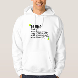 Veste À Capuche nom de trump