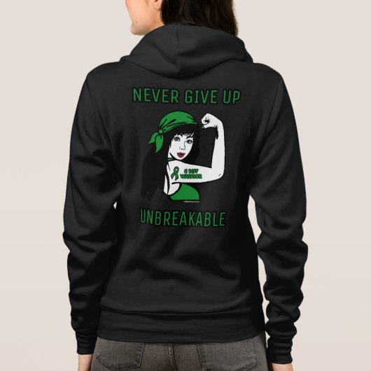 Veste À Capuche NON PETIT-DÉJEUNER (cheveux longs)...C Diff (Dos)