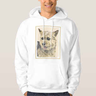Veste À Capuche Norwich Terrier Peinture - Cute Original Dog Art
