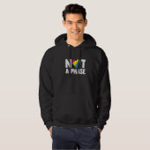 Veste À Capuche Not A Phase Gay Bisexual Pride Rainbow Lgbtq Diver (Devant entier)