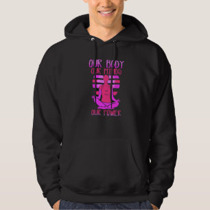 Veste À Capuche Notre corps nos esprits notre pouvoir Féminisme Fe