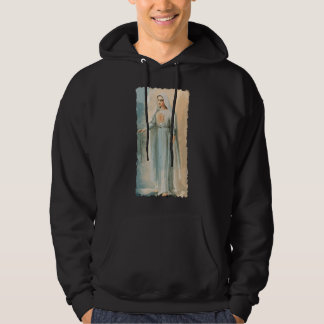 Veste À Capuche Notre-Dame de Fatima Vierge Marie Peinture Catholi