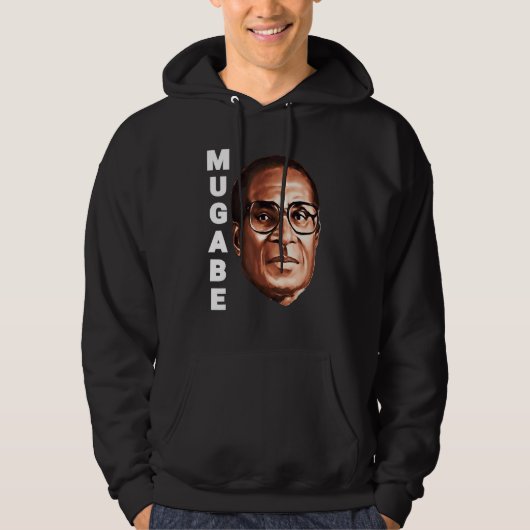 Veste À Capuche Nous aimons Robert Mugabe (Devant)