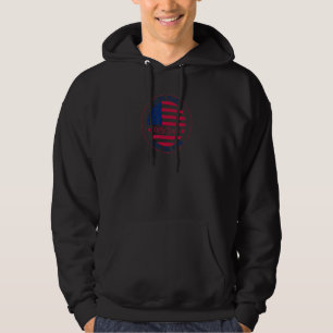 Veste À Capuche Nous Les Gens Vivons Libres Comme Son Ju Patriotiq