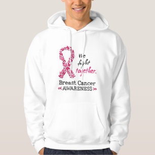 Veste À Capuche Nous luttons ensemble contre le cancer du sein