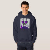 VESTE À CAPUCHE NOUS MÉRITONS LA PAIX (Devant entier)