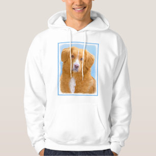 Veste À Capuche Nouvelle-Écosse Peinture de chien pour l'essayeur