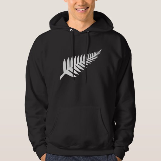 Veste À Capuche Nouvelle-Zélande Silver Fern (Devant)