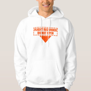 VESTE À CAPUCHE N'OUVREZ PAS FDR.