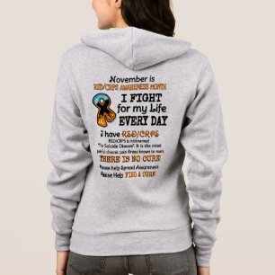 Veste À Capuche Novembre...Je me bats