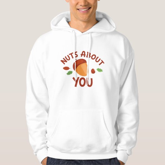 Veste À Capuche Nuages à propos de vous (Devant)
