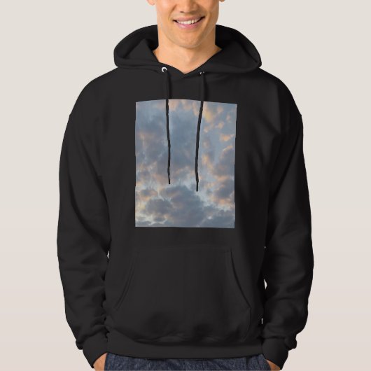Veste À Capuche Nuages esthétiques (Devant)