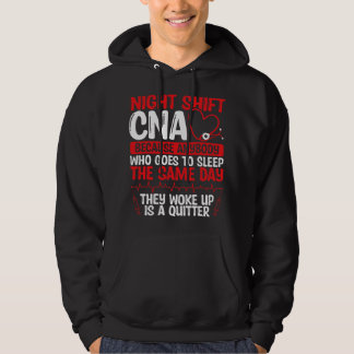 Veste À Capuche Nuit de soins infirmiers Shift CNA Funny Nursing A