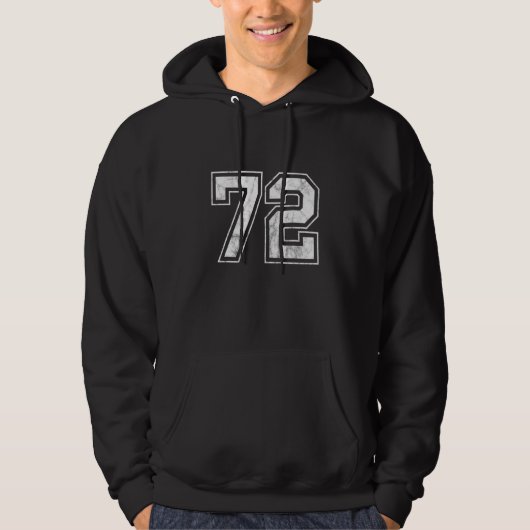 Veste À Capuche Numéro 72 (Devant)