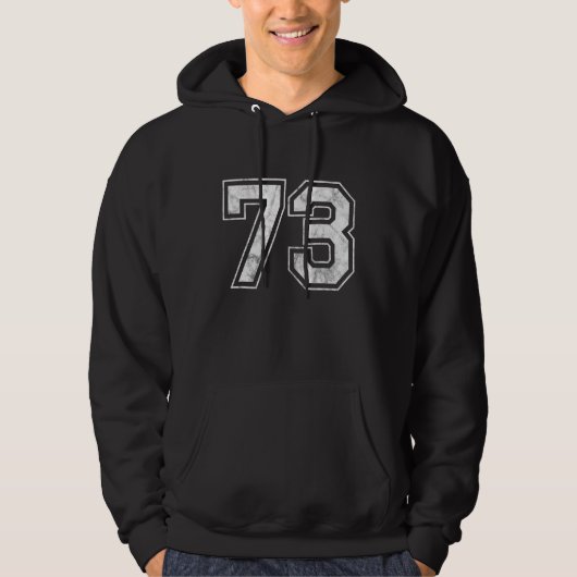 Veste À Capuche Numéro 73 (Devant)