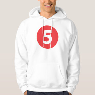 Veste À Capuche Numéro cinq rouge