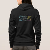 Veste À Capuche Numéro de chambre 256 dans (Dos)