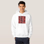 Veste À Capuche Numéro de la Bête, 666 (Devant entier)